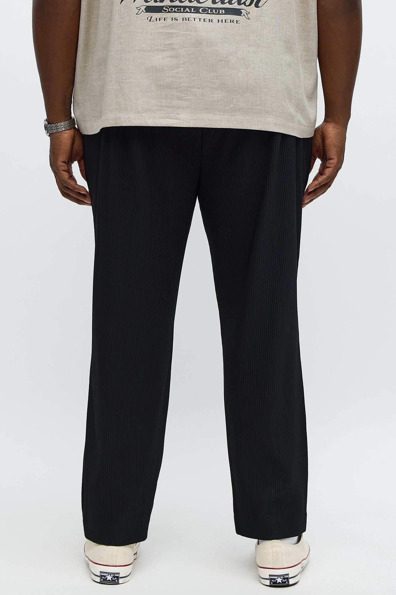 Show Up Slim Trousers - Black