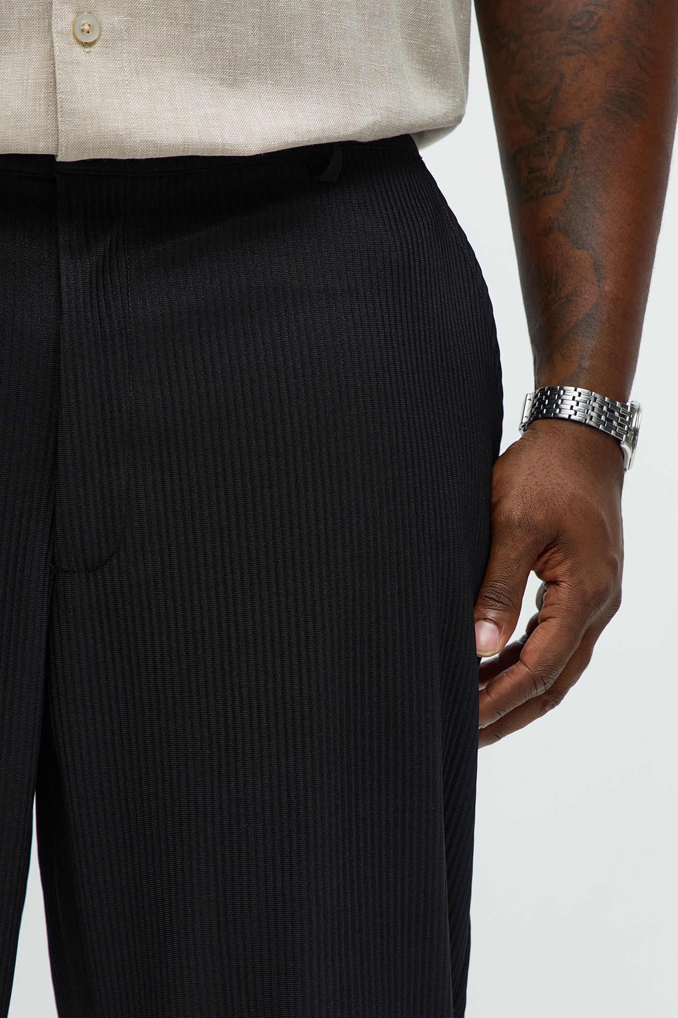 Show Up Slim Trousers - Black