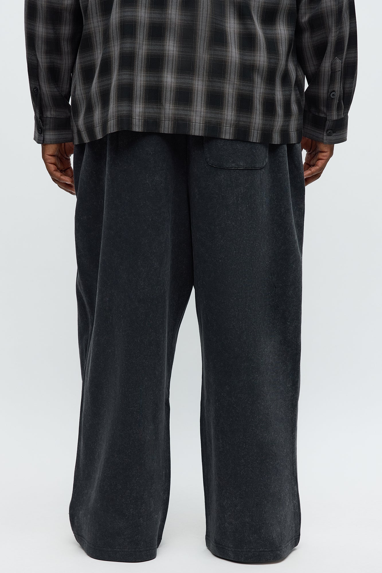 Tyson Baggy Washed Pants - Black Wash