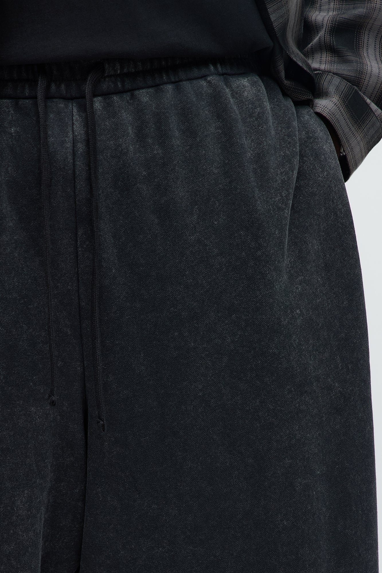 Tyson Baggy Washed Pants - Black Wash