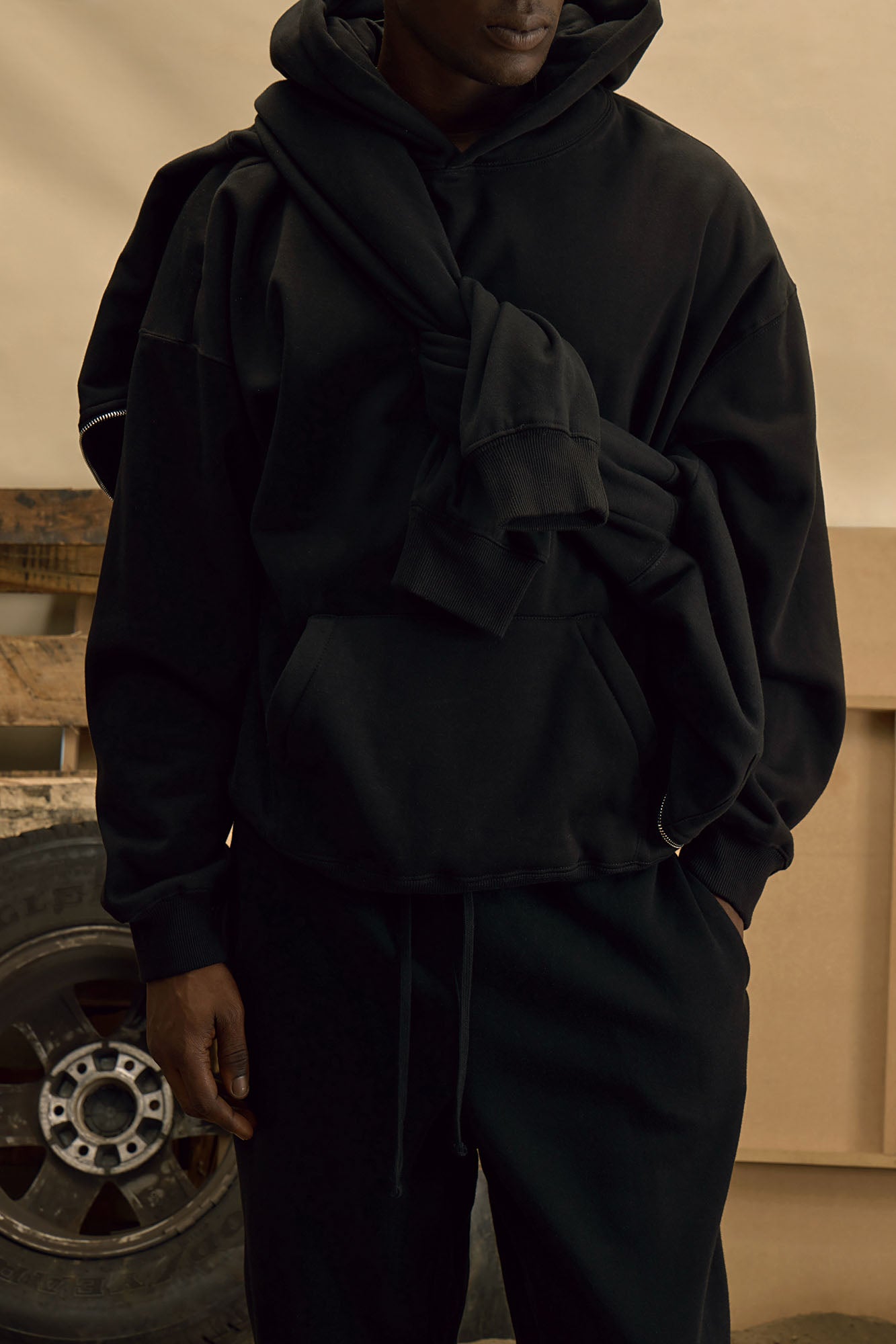 Tyson Hoodie - Black