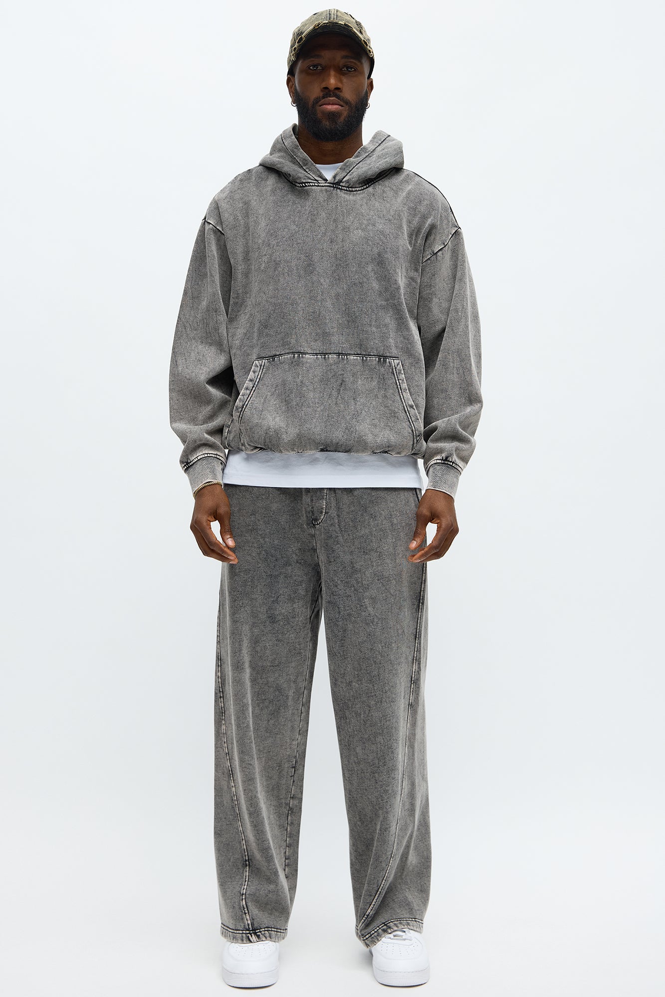 Can't Fade Me Hoodie - Grey