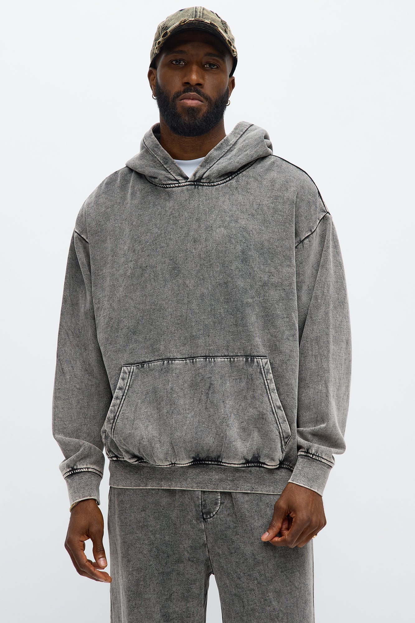 Can't Fade Me Hoodie - Grey