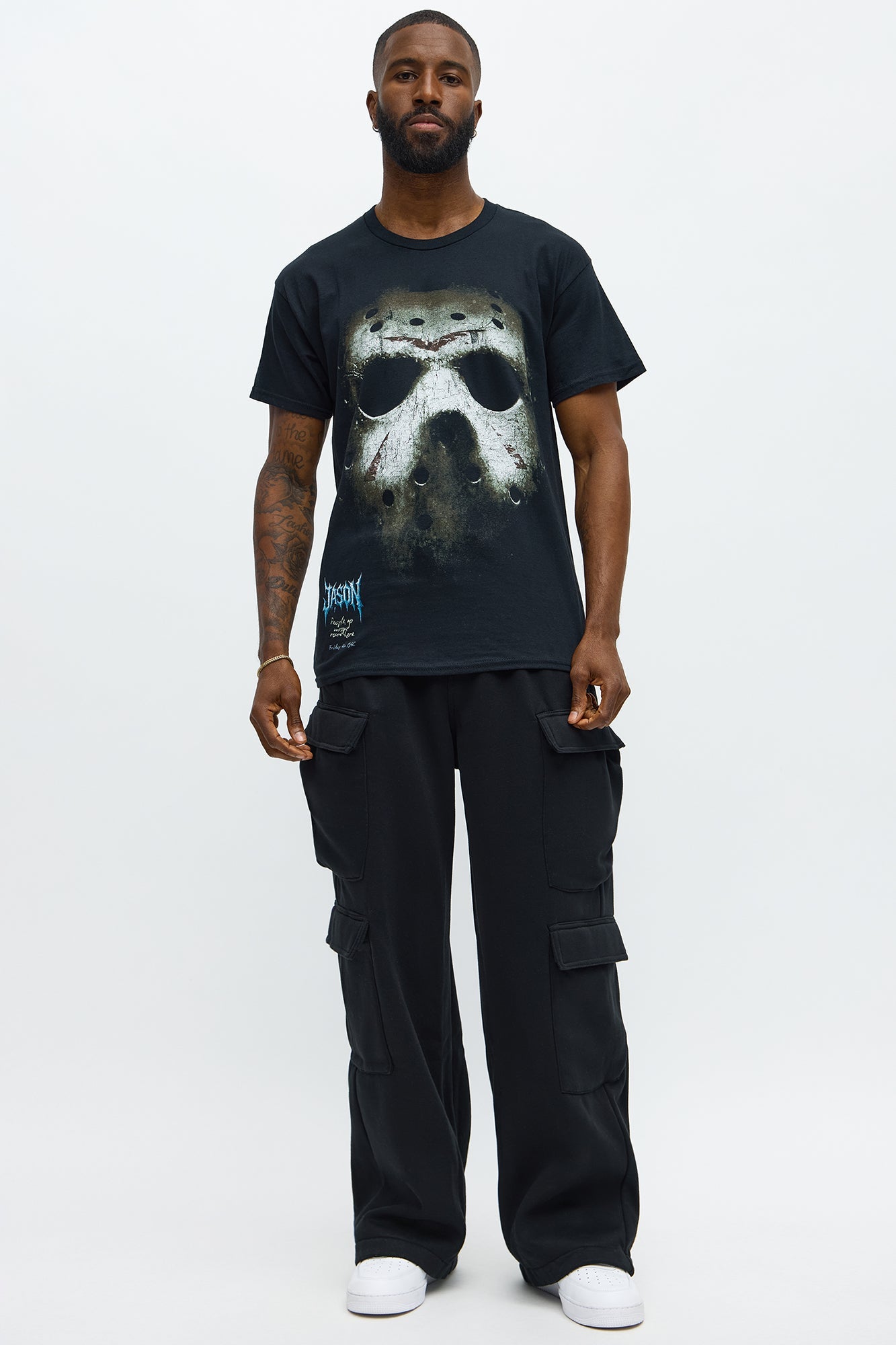 Friday The 13th People Go Missing Short Sleeve Tee - Black