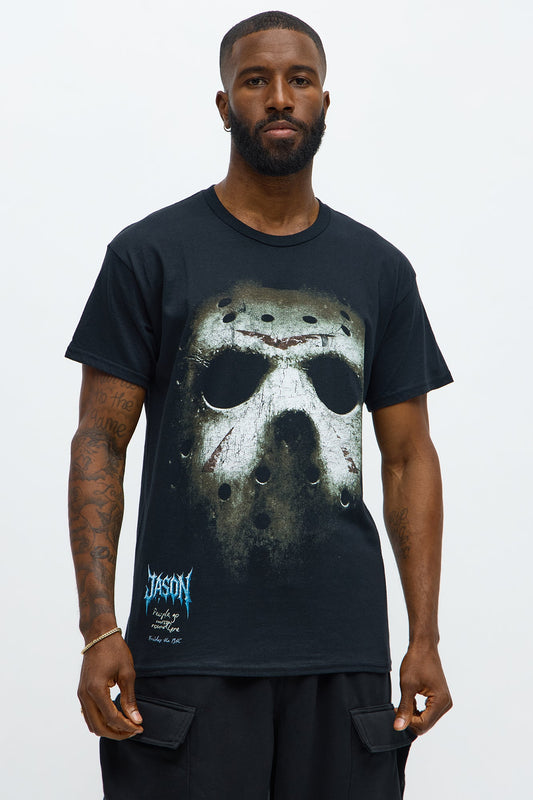 Friday The 13th People Go Missing Short Sleeve Tee - Black