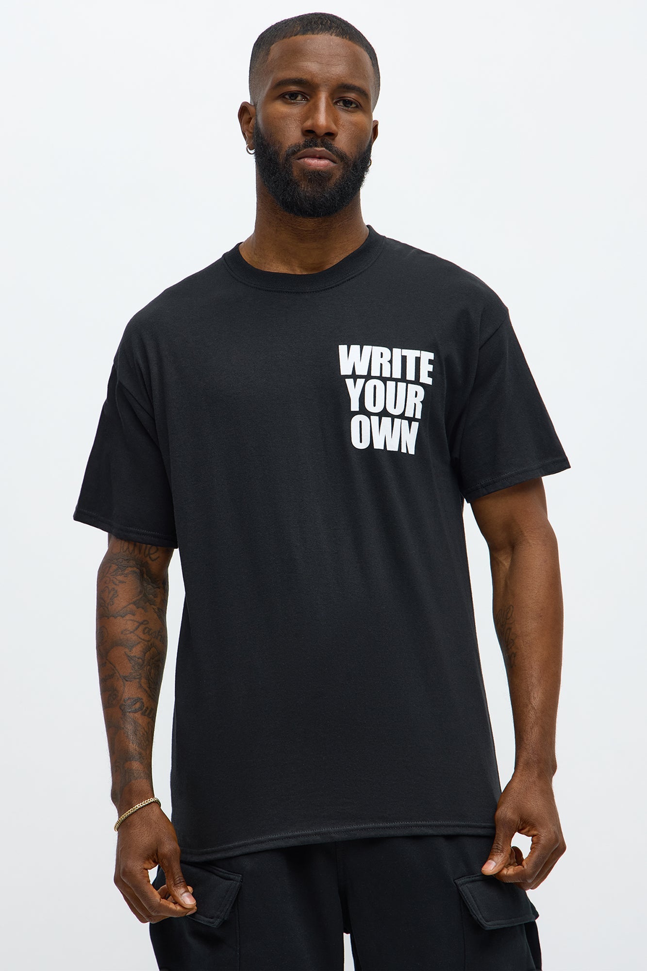 F*ck You And Your Rules Short Sleeve Tee - Black