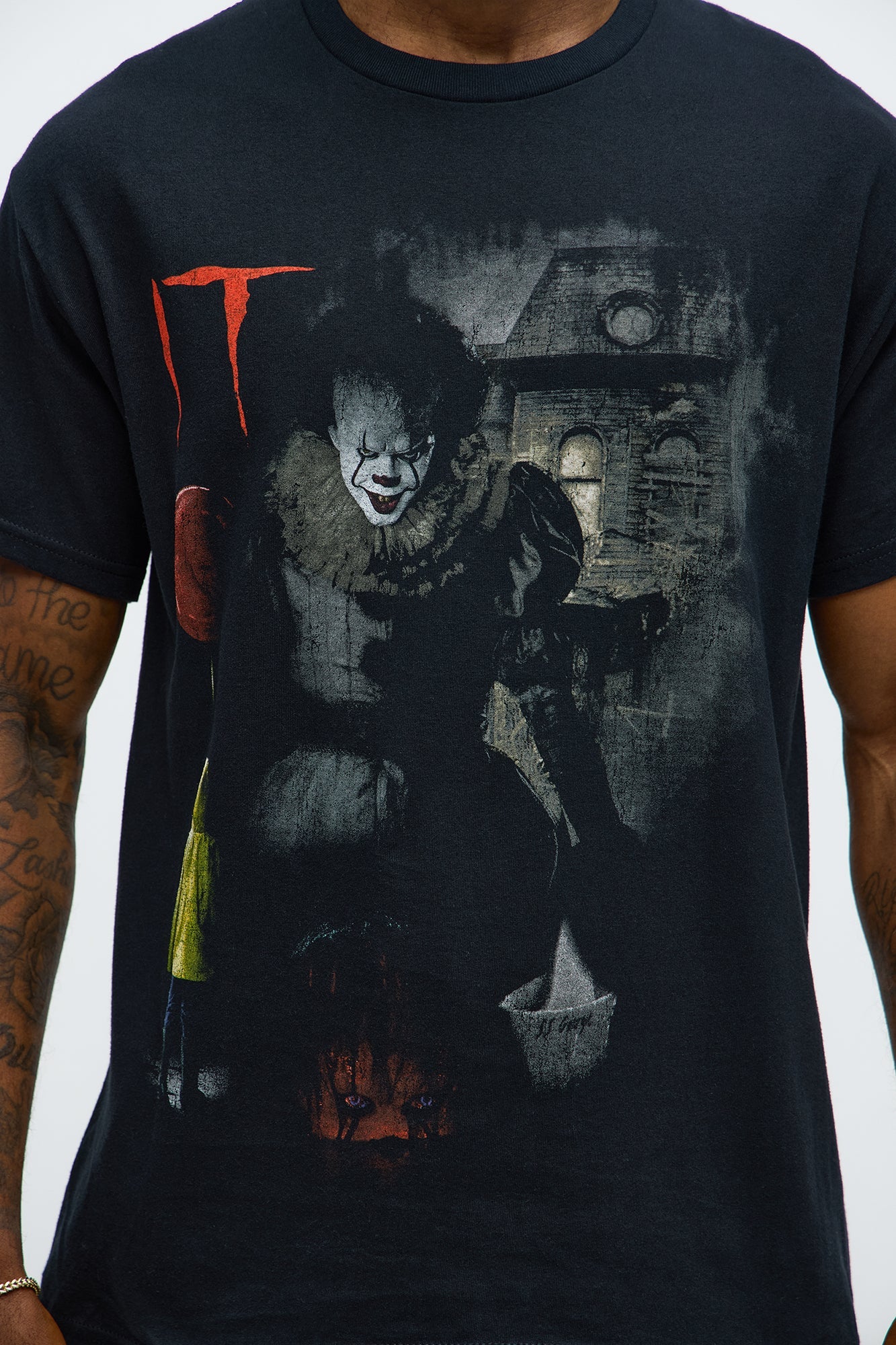 It Pennywise Red Balloon Short Sleeve Tee - Black