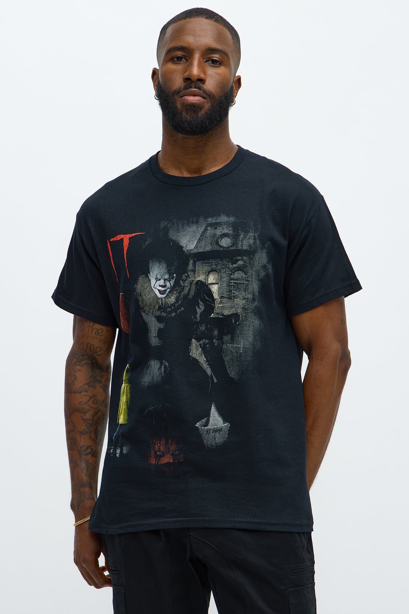 It Pennywise Red Balloon Short Sleeve Tee - Black