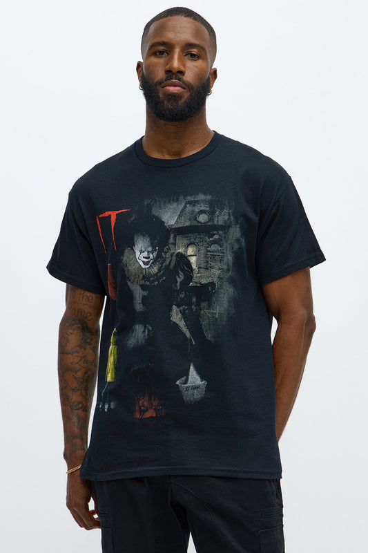 It Pennywise Red Balloon Short Sleeve Tee - Black