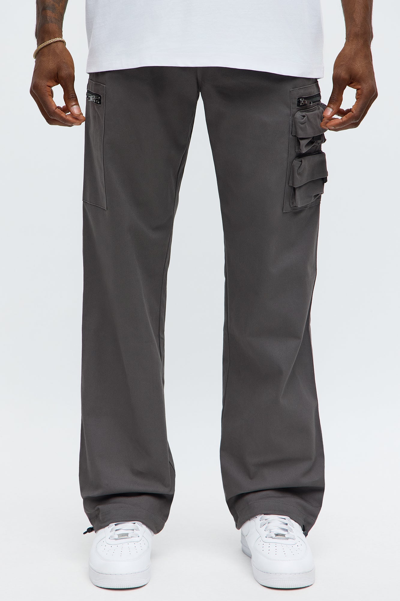 Straight Stay Busy Utility Pant - Charcoal