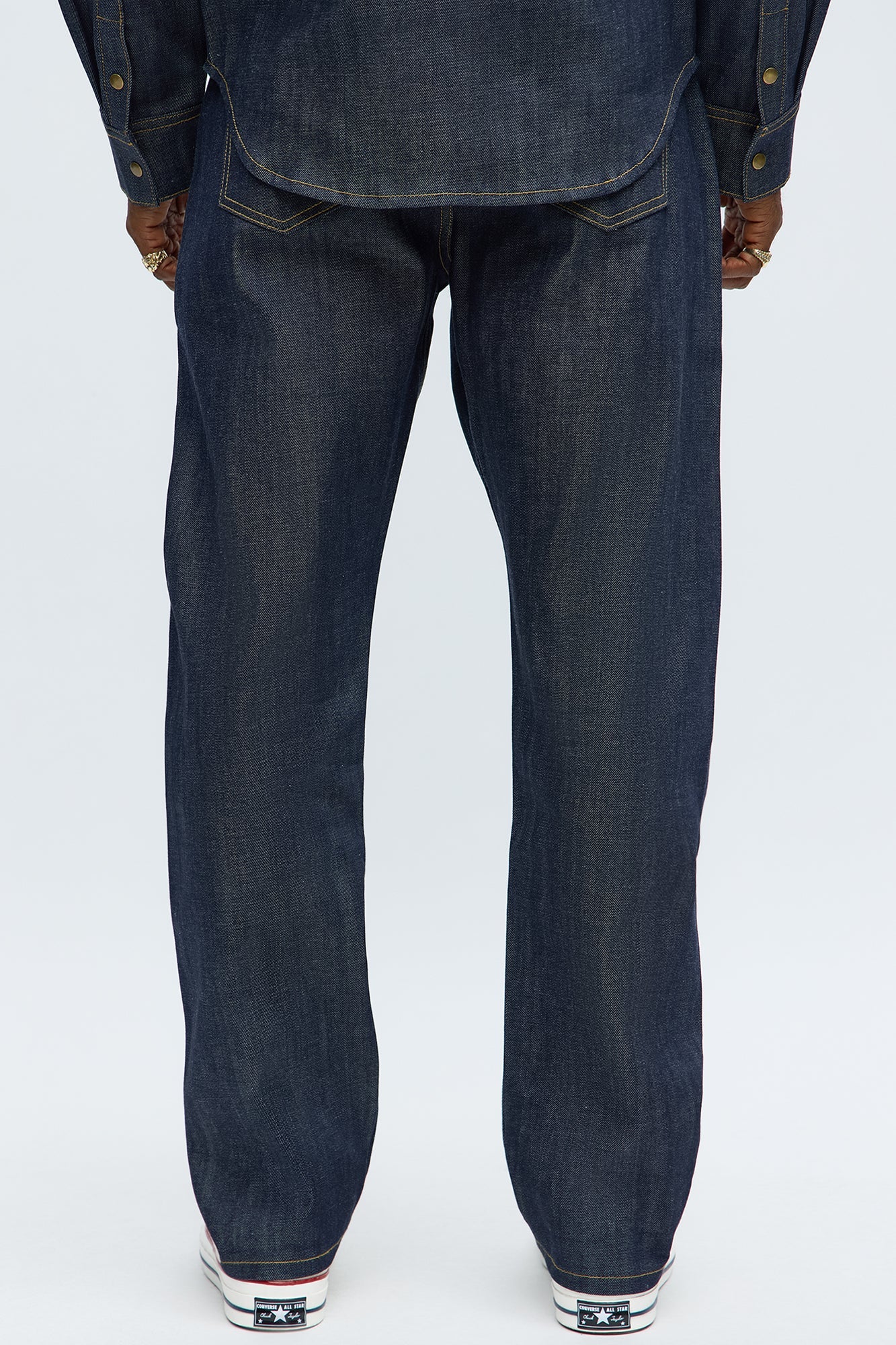 Straight Raw Selvedge Jeans - Indigo