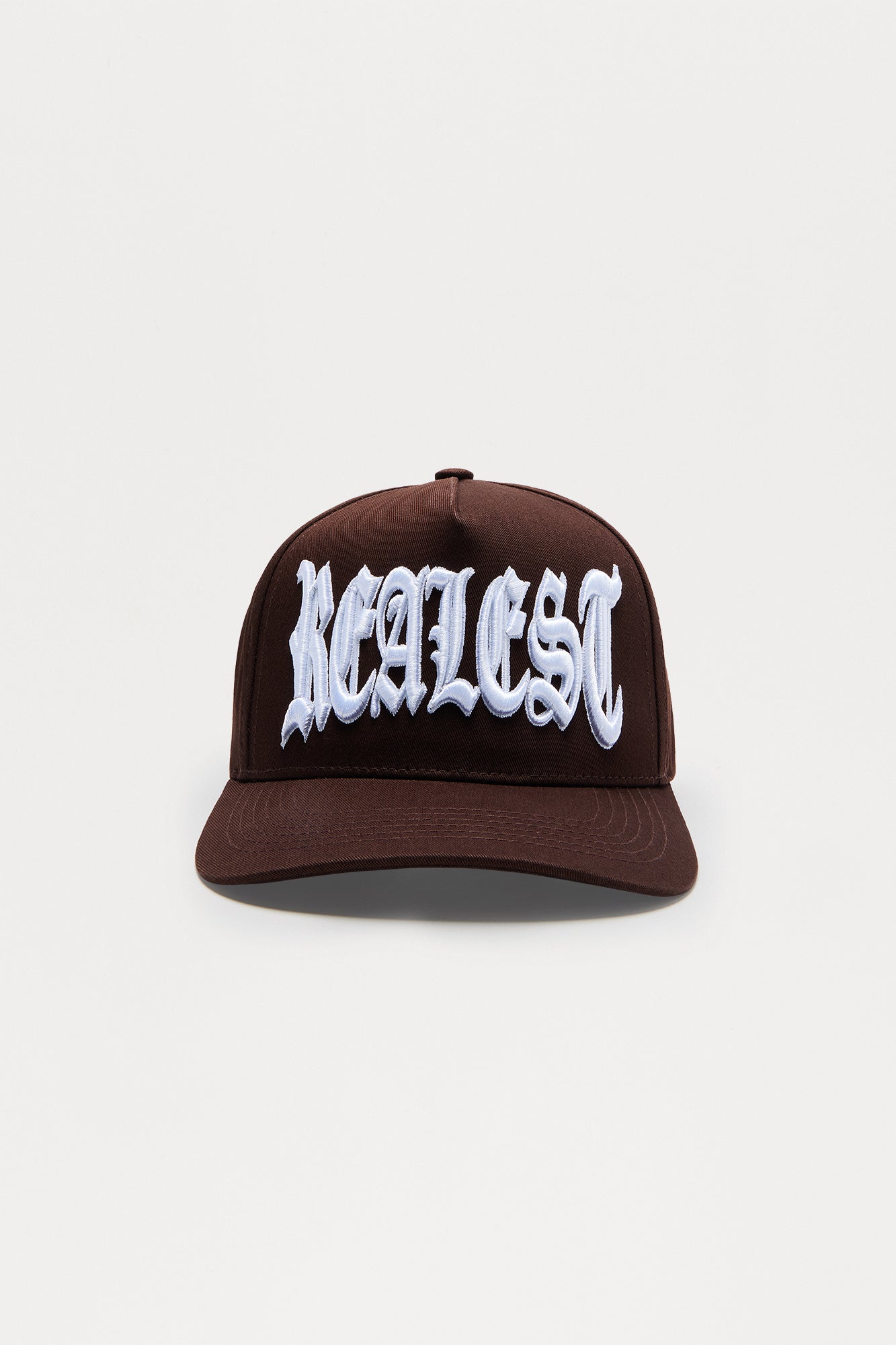 Realest Structured Snapback Hat - Brown