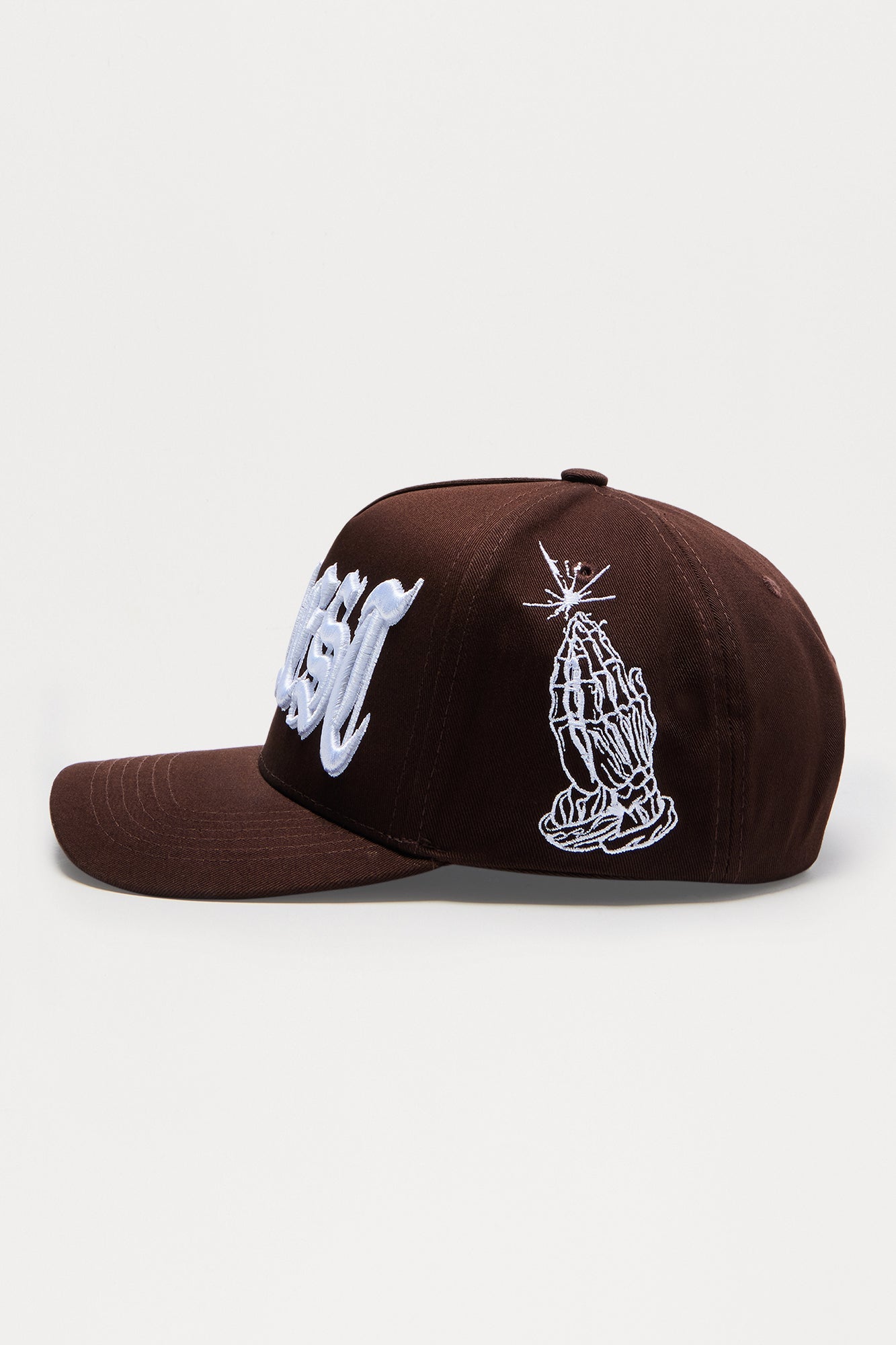 Realest Structured Snapback Hat - Brown