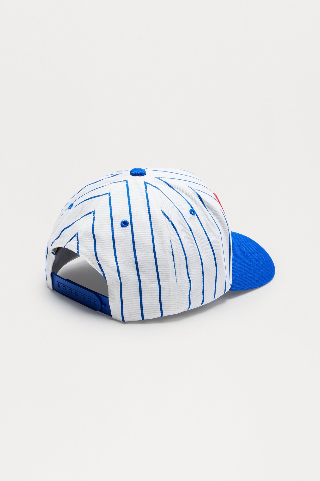 Varsity Standards Striped Structured Snapback Hat - Blue/combo