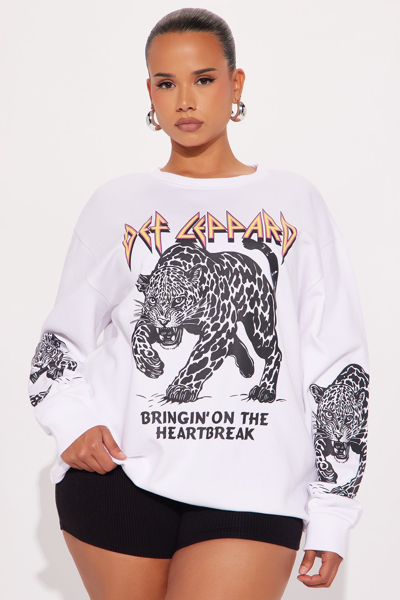 Def Leopard Legacy Sweatshirt - White