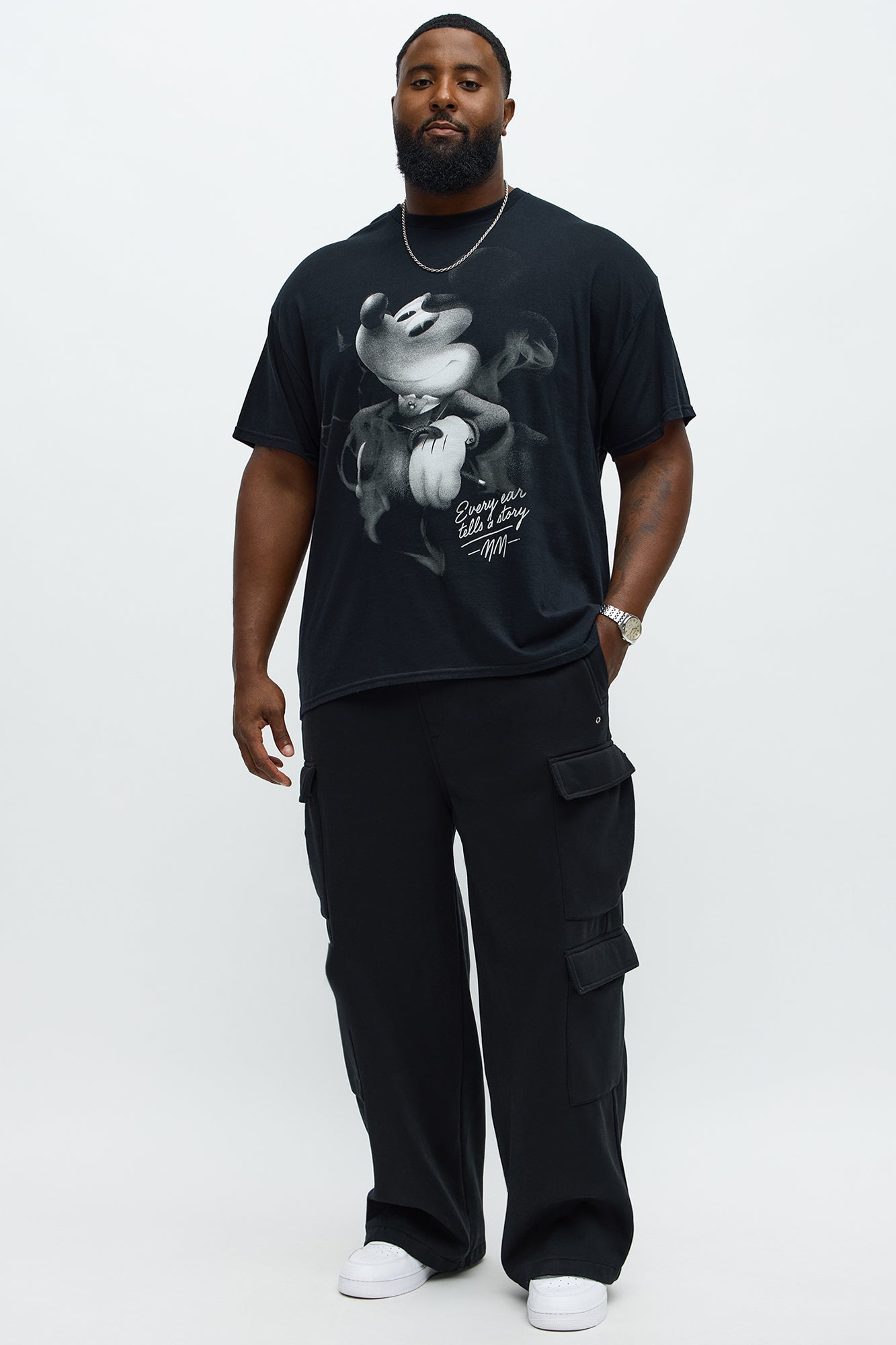 Disney Mickey Eviler Every Ear Short Sleeve Tee - Black