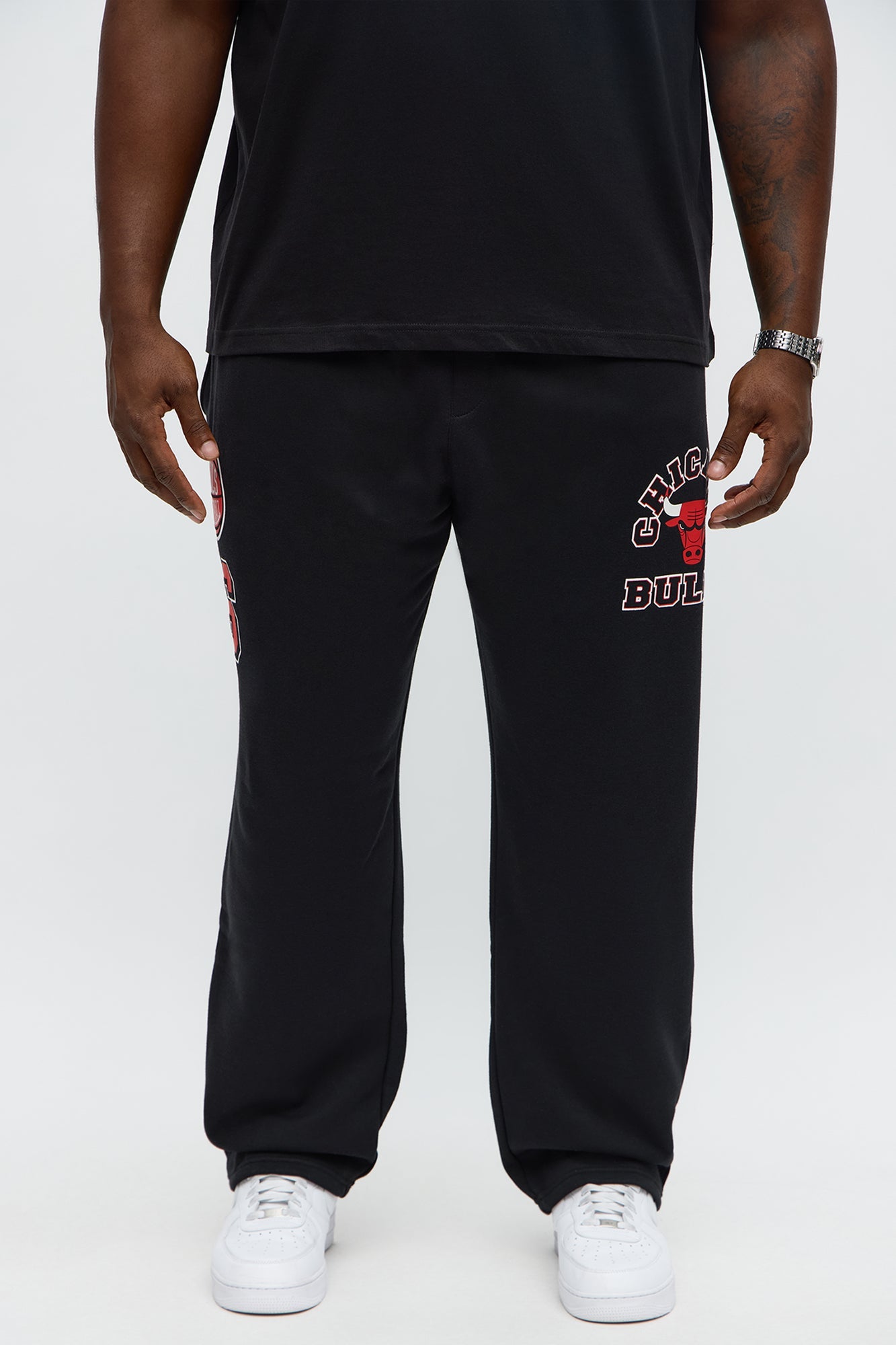 Bulls Basketball Sweatpants - Black