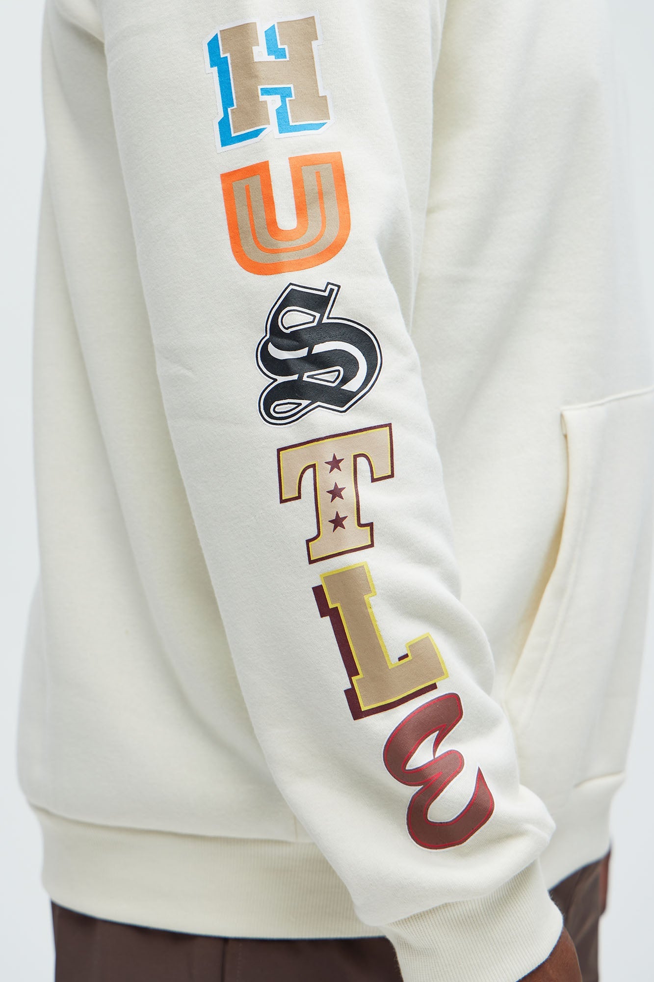 Hustle Daily Hoodie - Off White