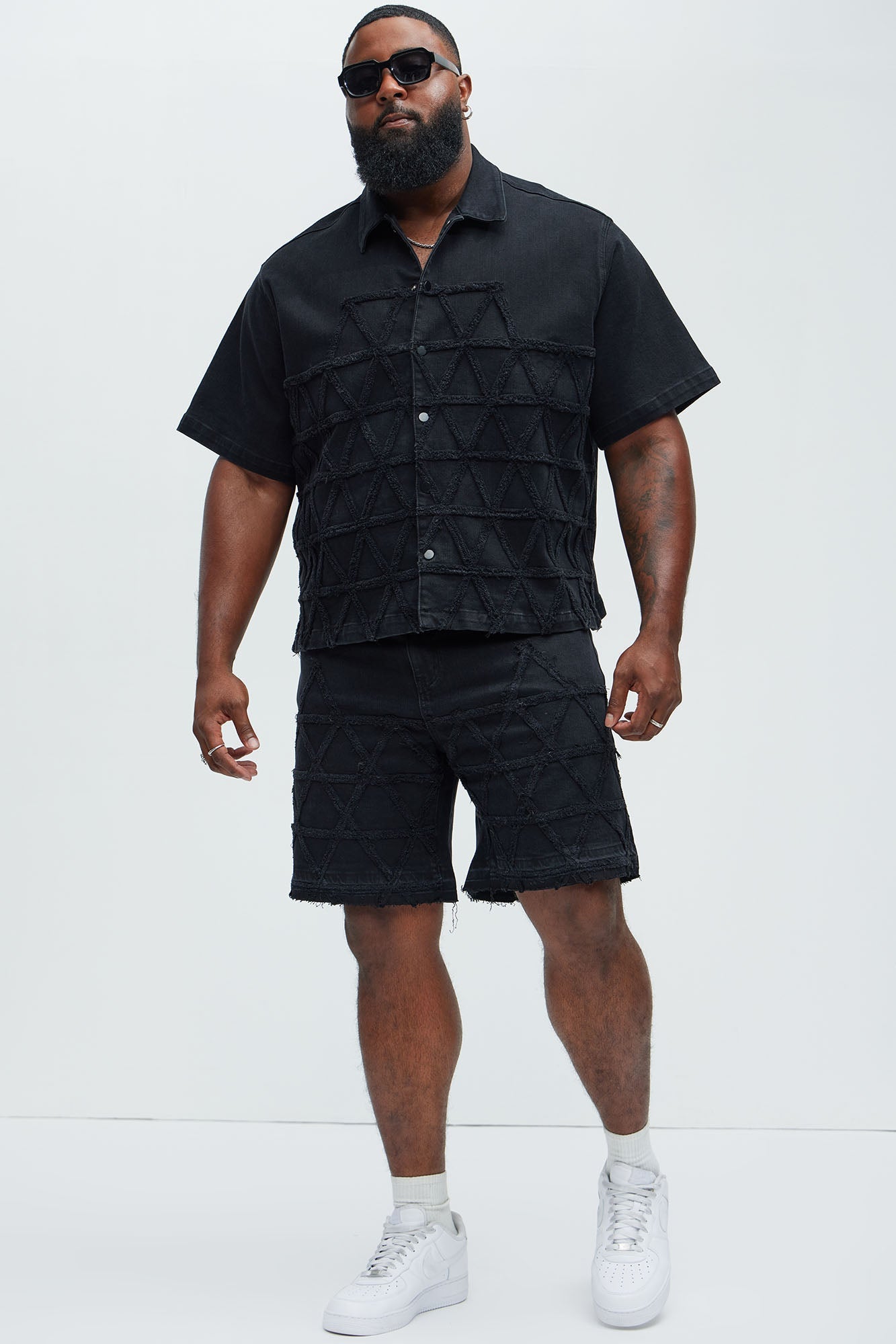 Interstellar Denim Shirt - Black Wash