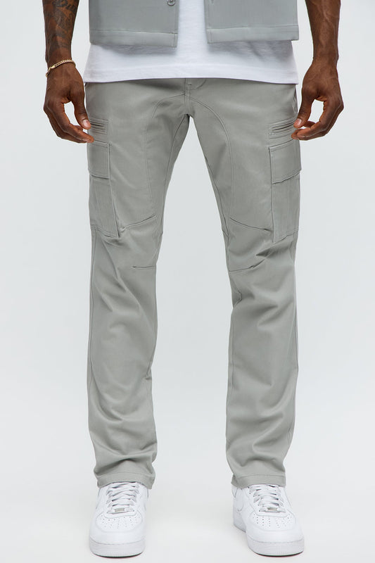 Skinny Striker Cargo Pants - Grey