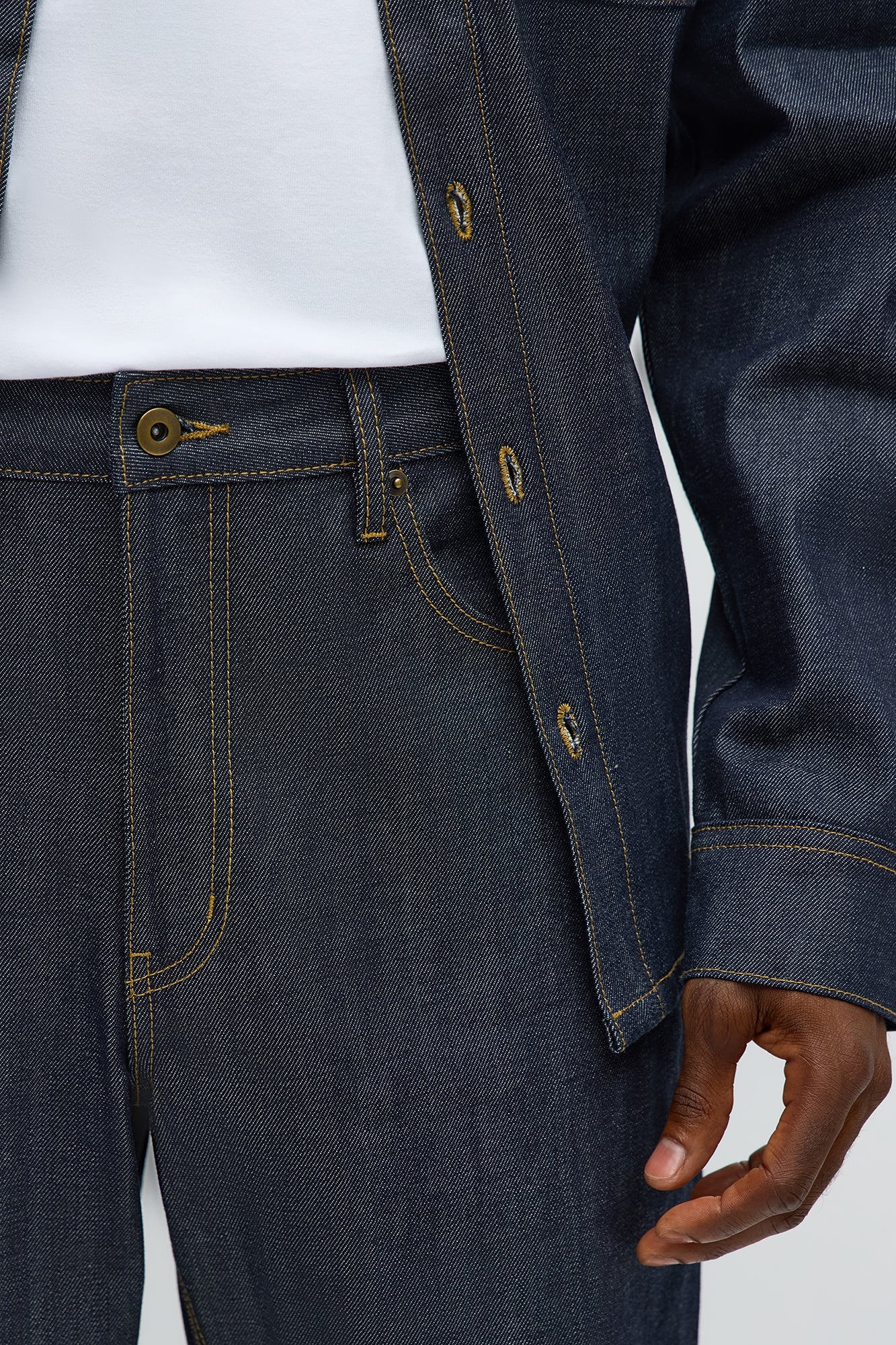 Slim Raw Selvedge Jeans - Indigo