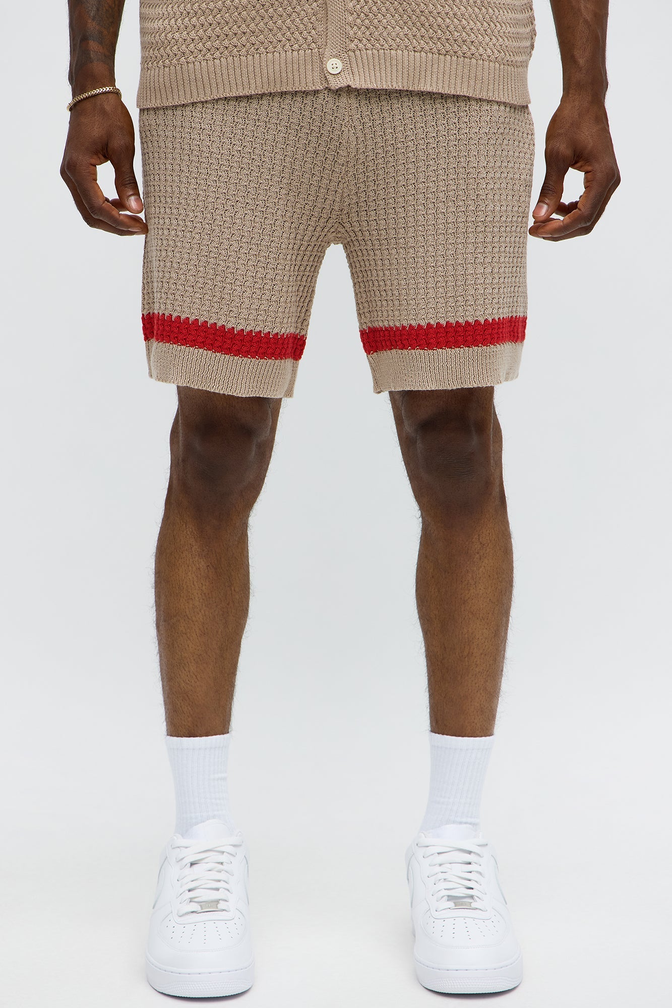Relaxed Margarita Knit Shorts - Tan