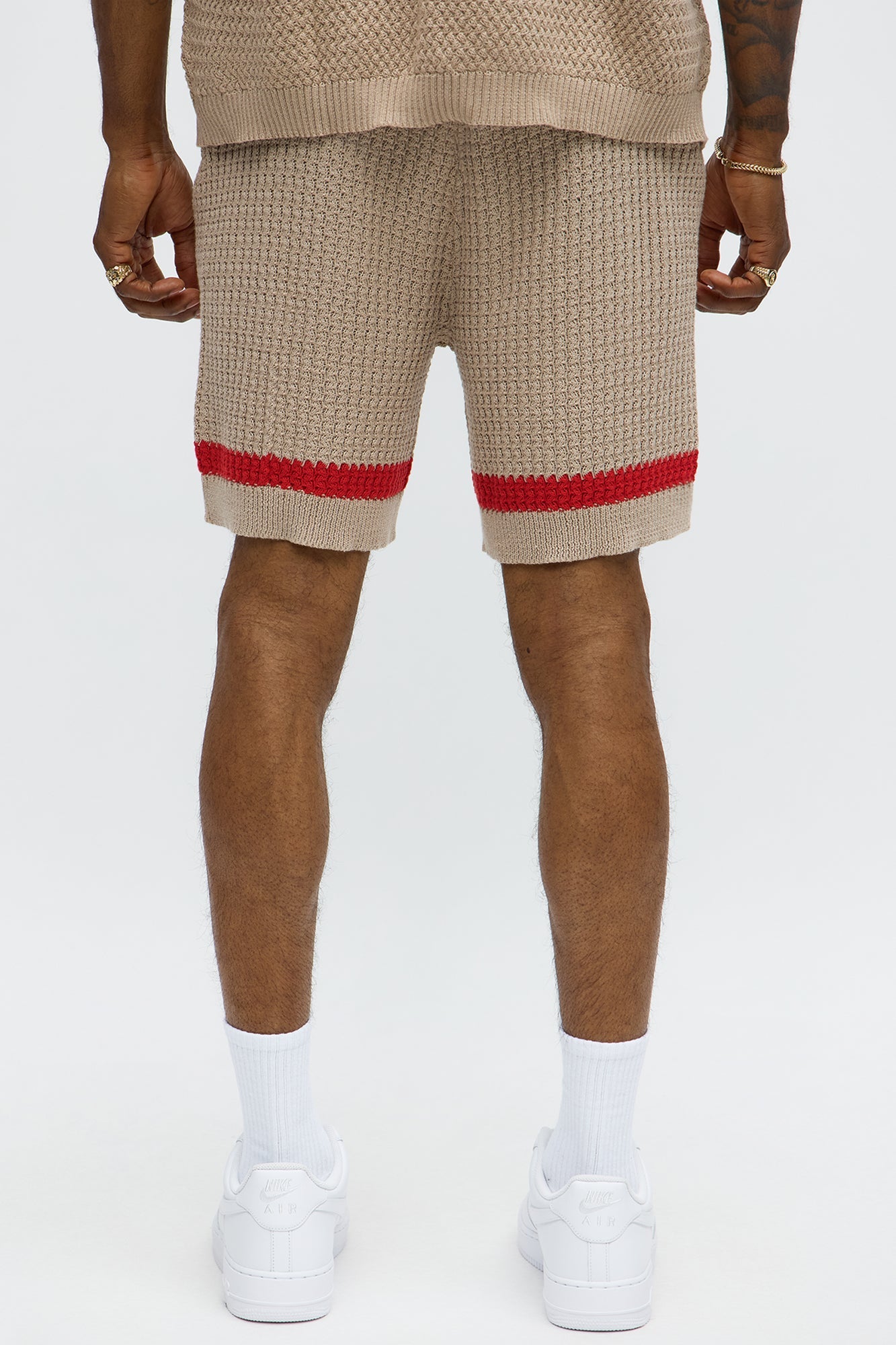 Relaxed Margarita Knit Shorts - Tan