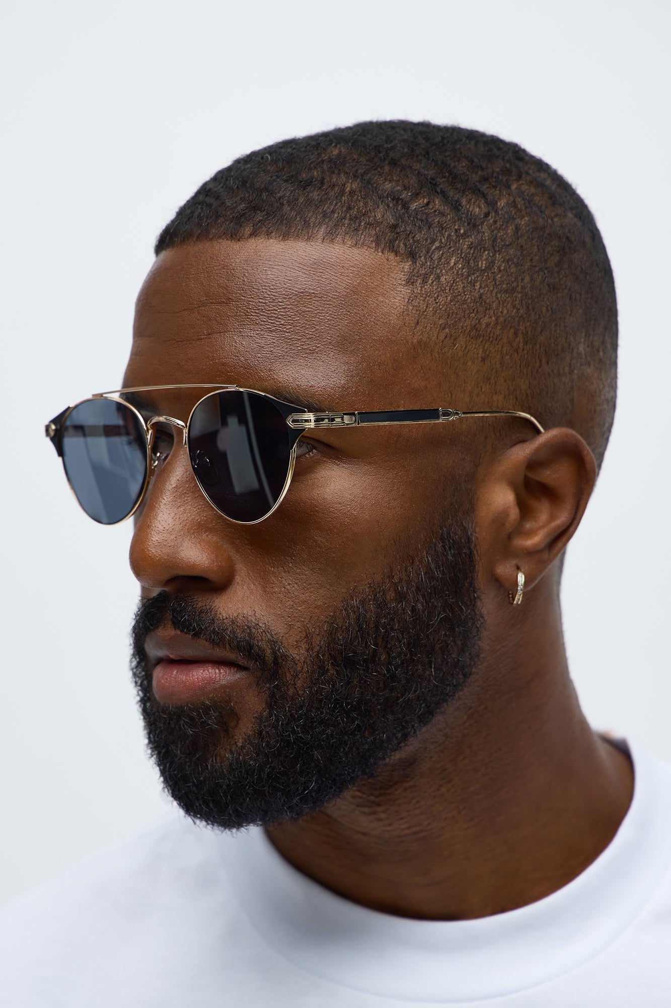 Randa Round Sunglasses - Gold