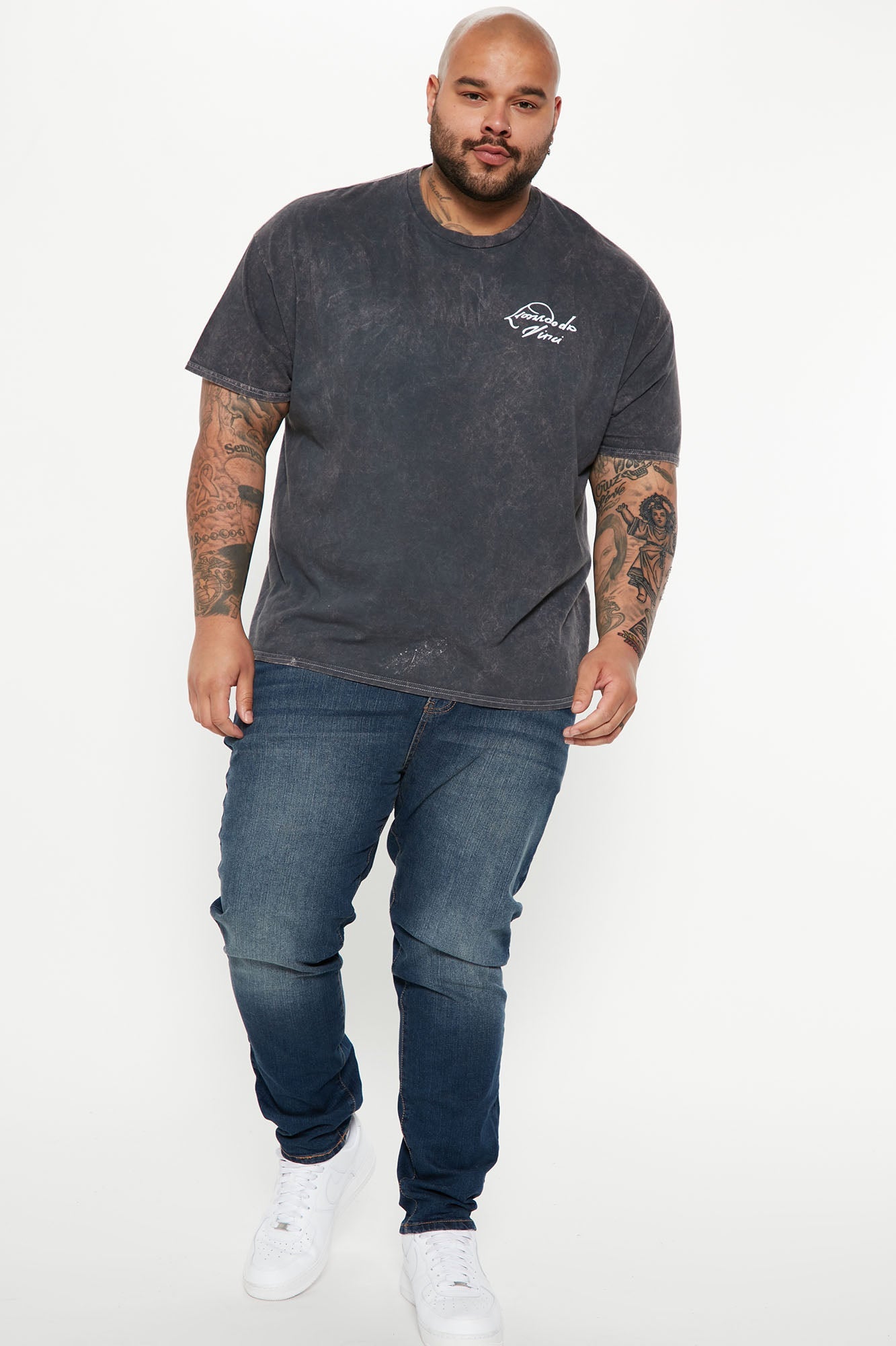 Mike Straight Taper Jeans - Dark Wash