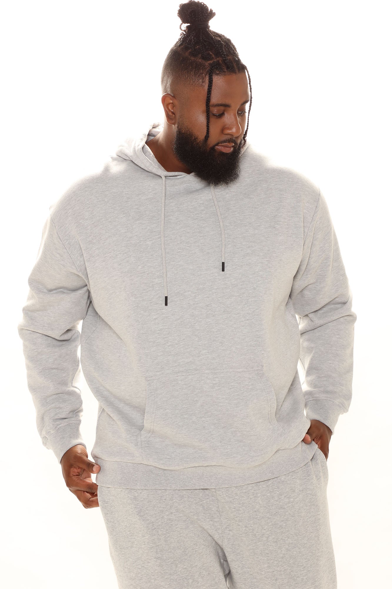 Tyson Hoodie - Heather Grey