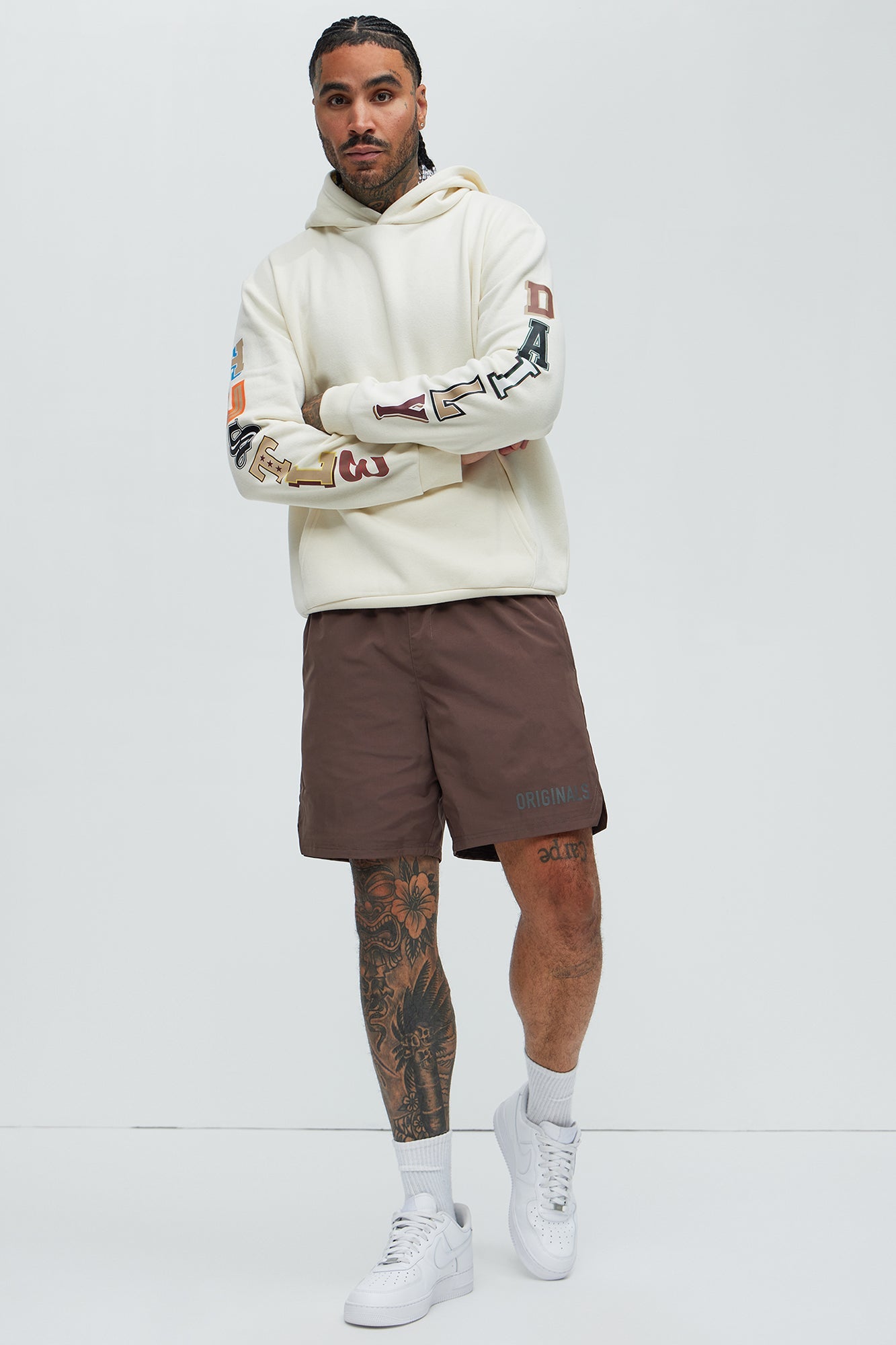 Hustle Daily Hoodie - Off White