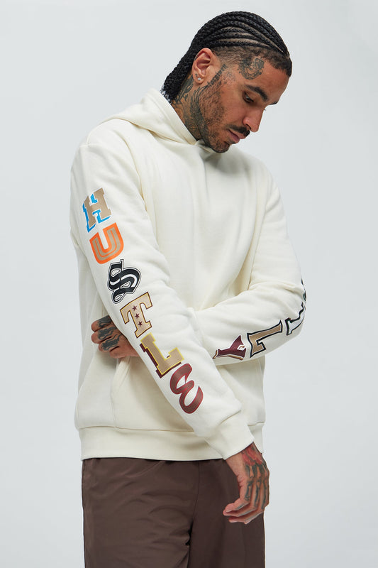 Hustle Daily Hoodie - Off White