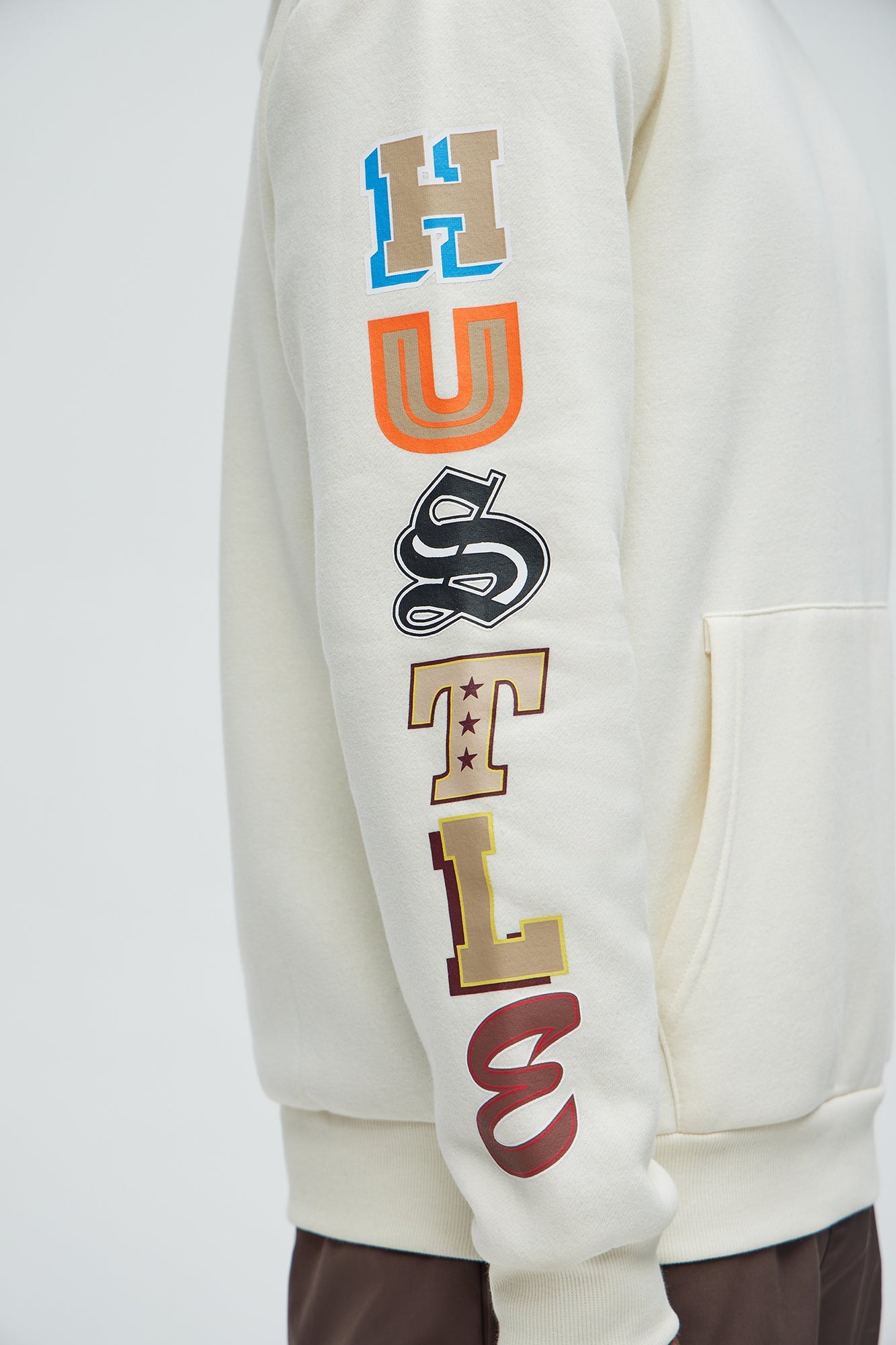 Hustle Daily Hoodie - Off White