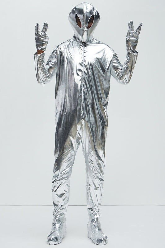Cosmic Alien Costume - Silver