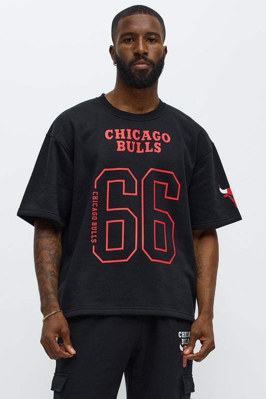 Bulls Oversized Tee - Black