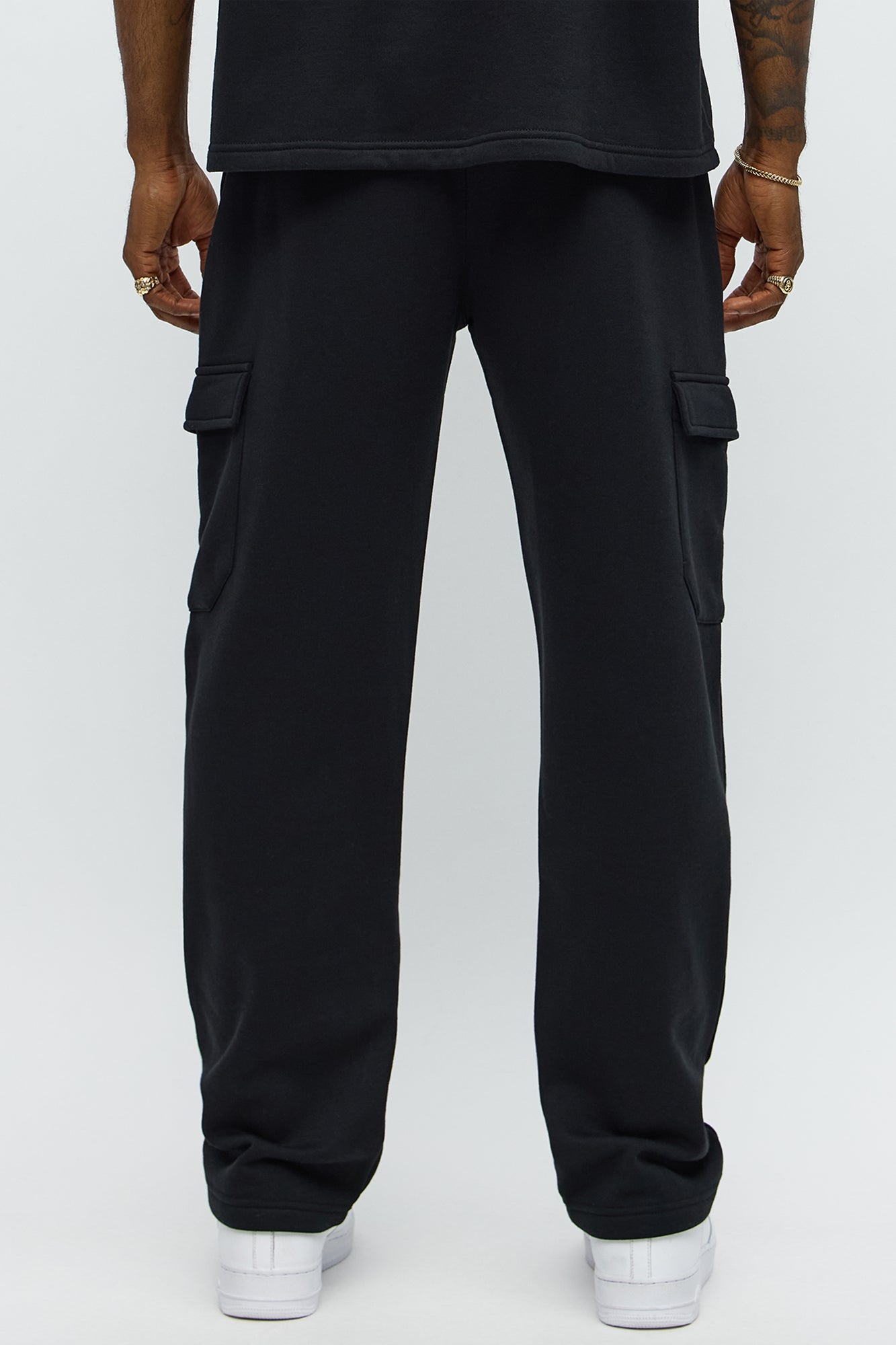 Bulls Cargo Sweatpants - Black
