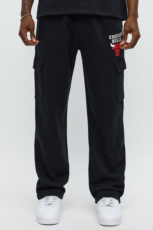 Bulls Cargo Sweatpants - Black