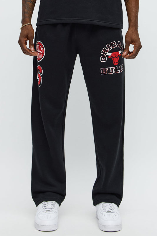 Bulls Basketball Sweatpants - Black