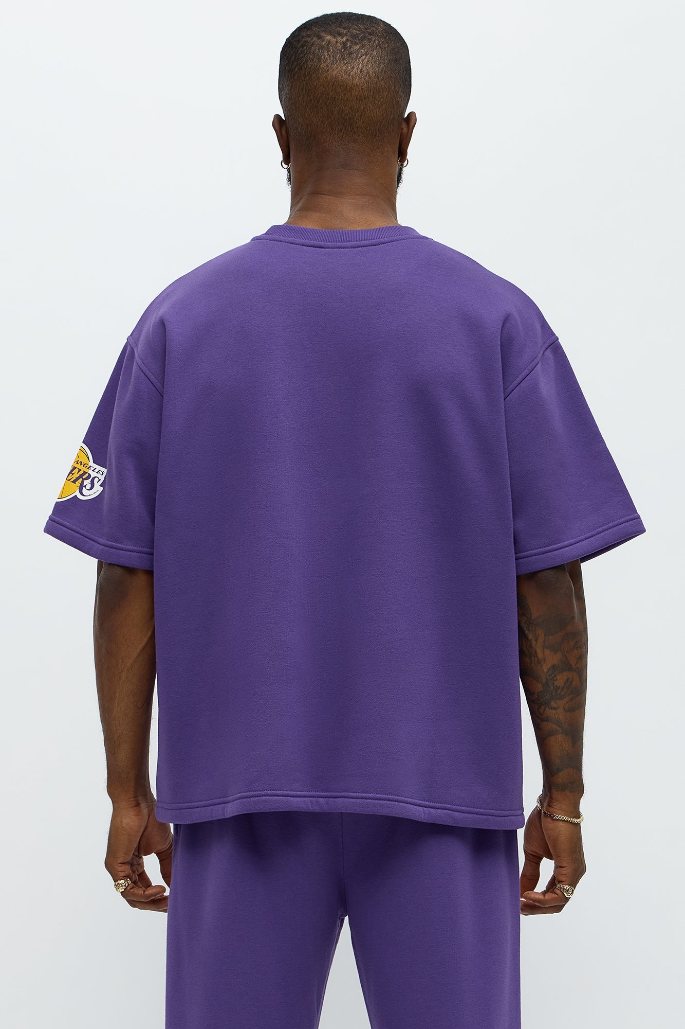 Lakers Oversized Tee - Purple