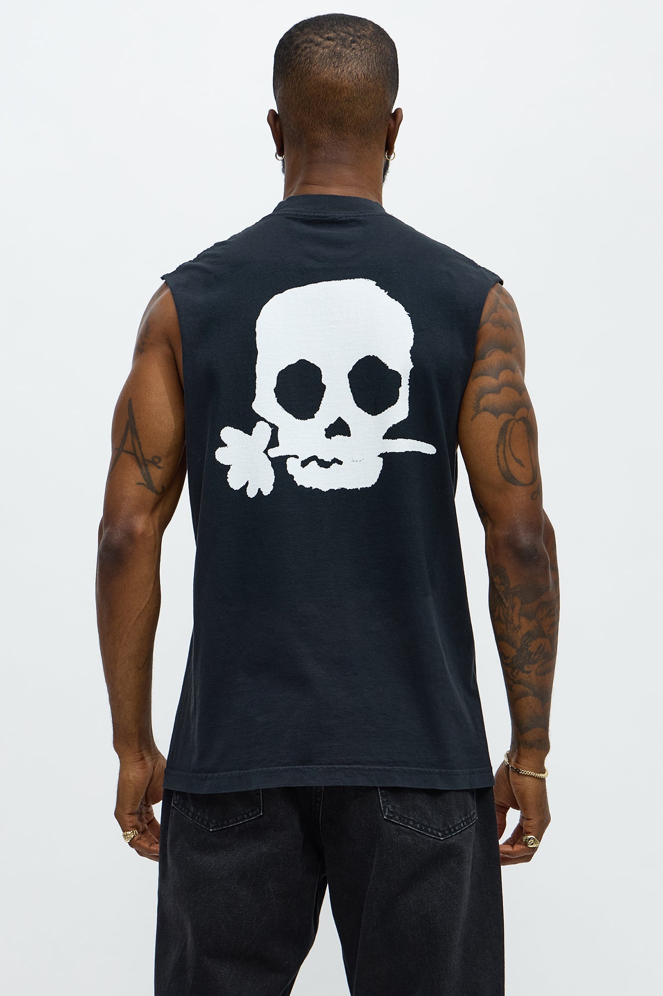 Most Slept On Muscle Tee - Black