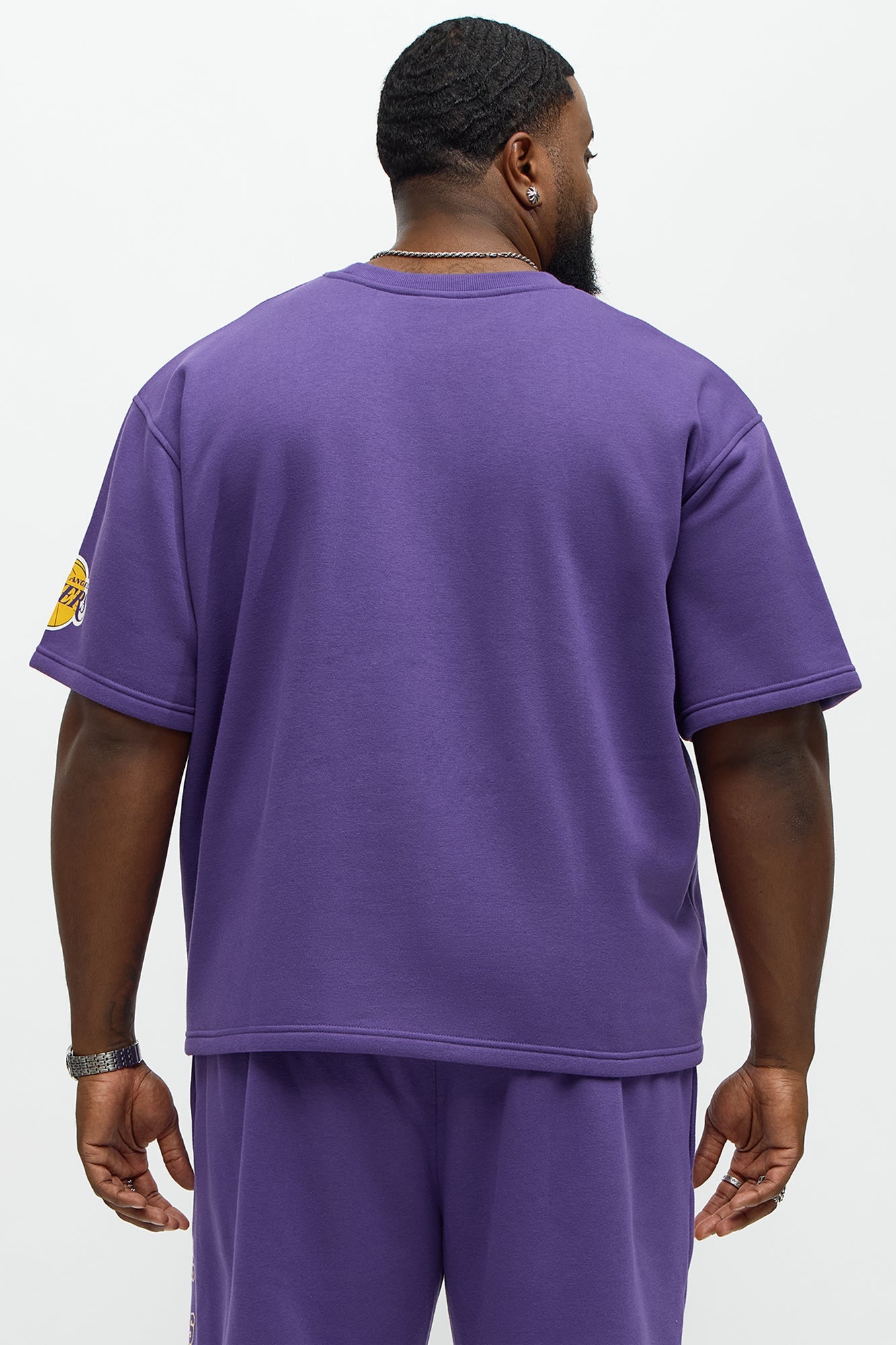 Lakers Oversized Tee - Purple