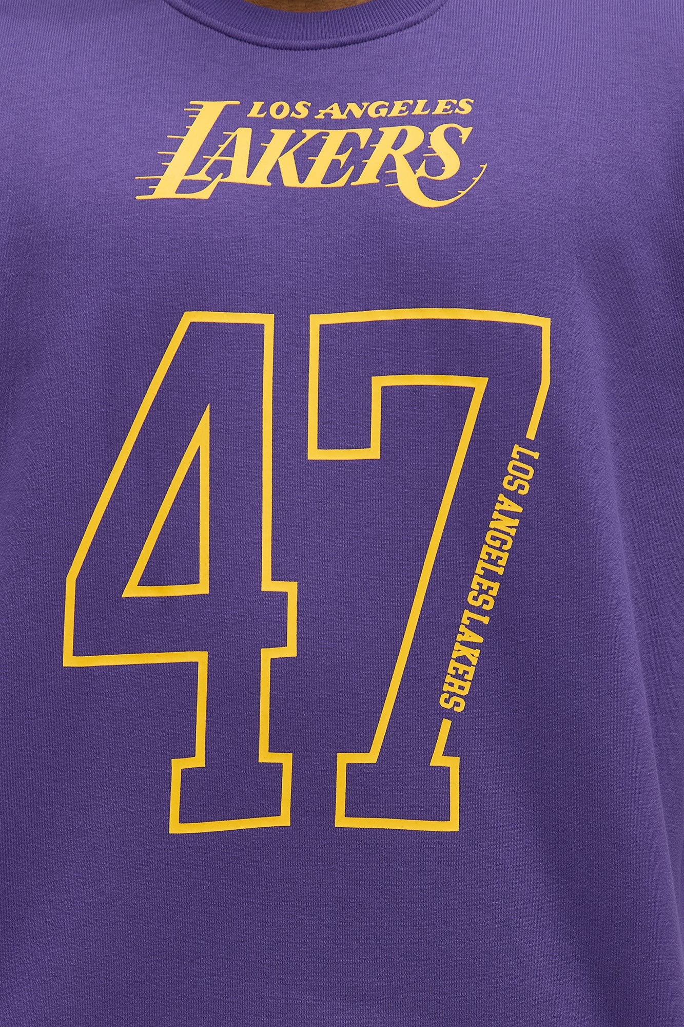 Lakers Oversized Tee - Purple