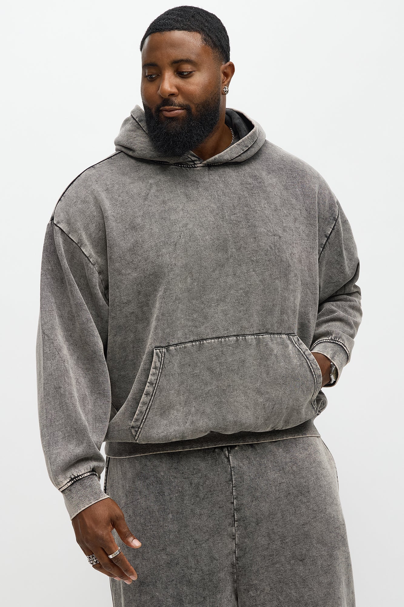 Can't Fade Me Hoodie - Grey