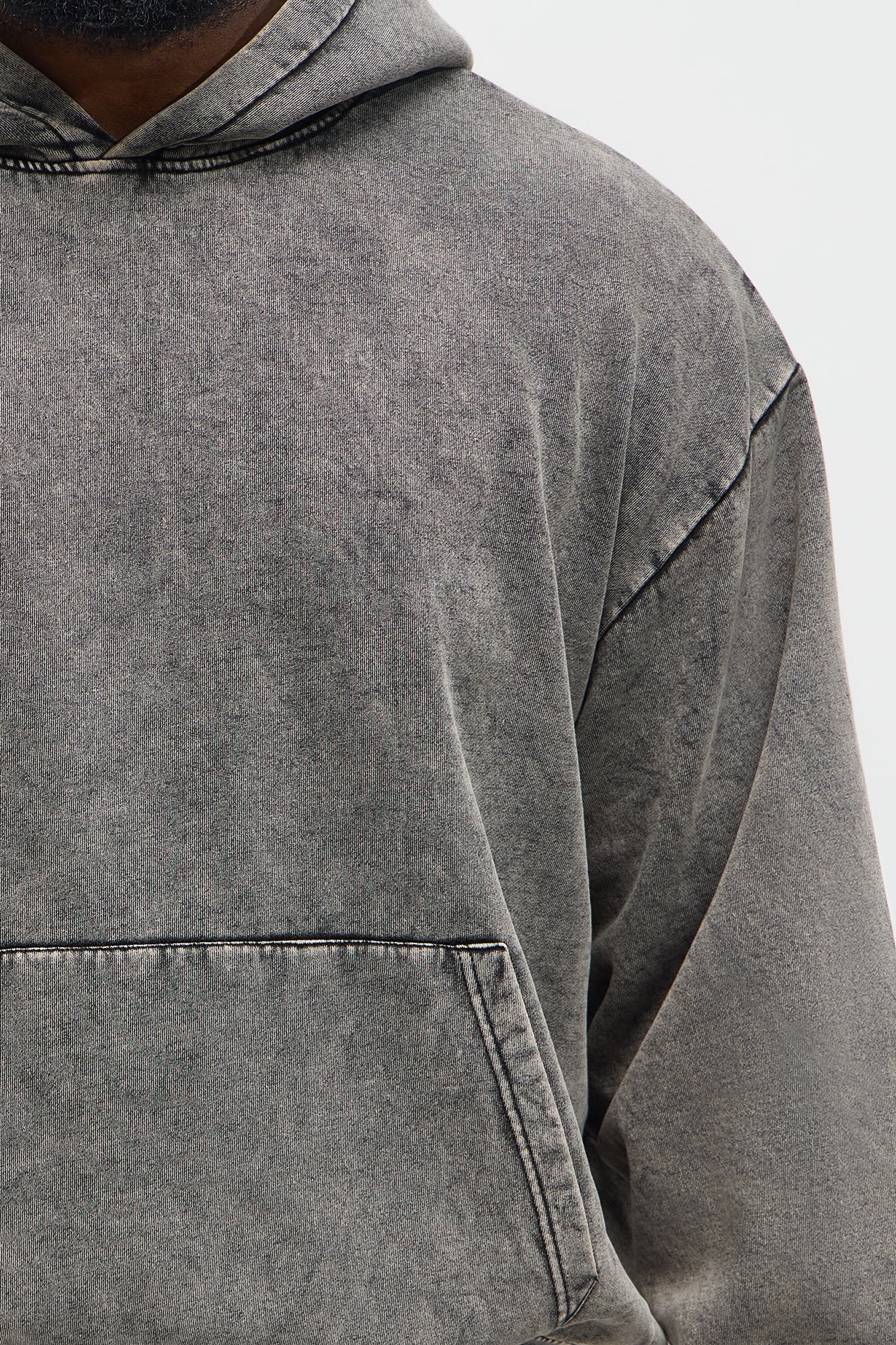 Can't Fade Me Hoodie - Grey