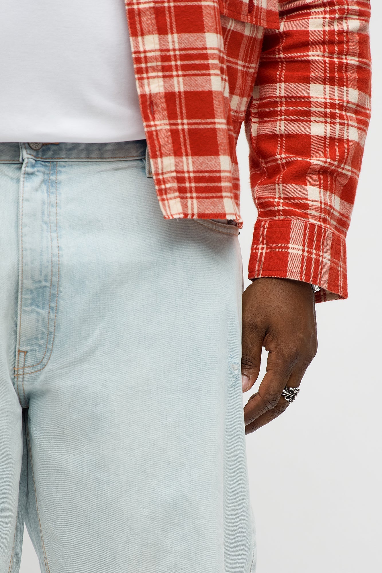 Straight Clean With My Lean Jeans - Light Wash