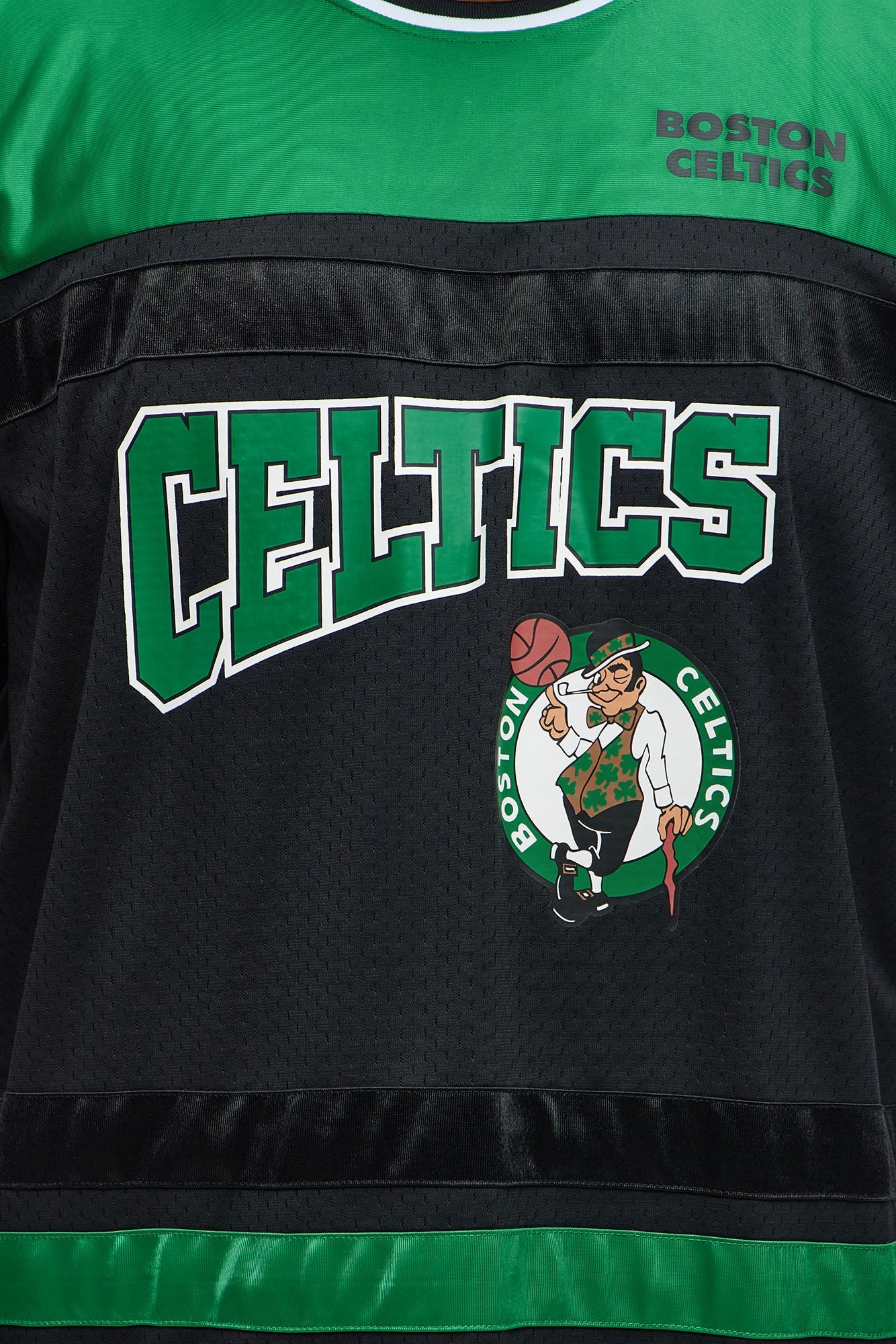 Celtics Regular Fit Basketball Tee - Black