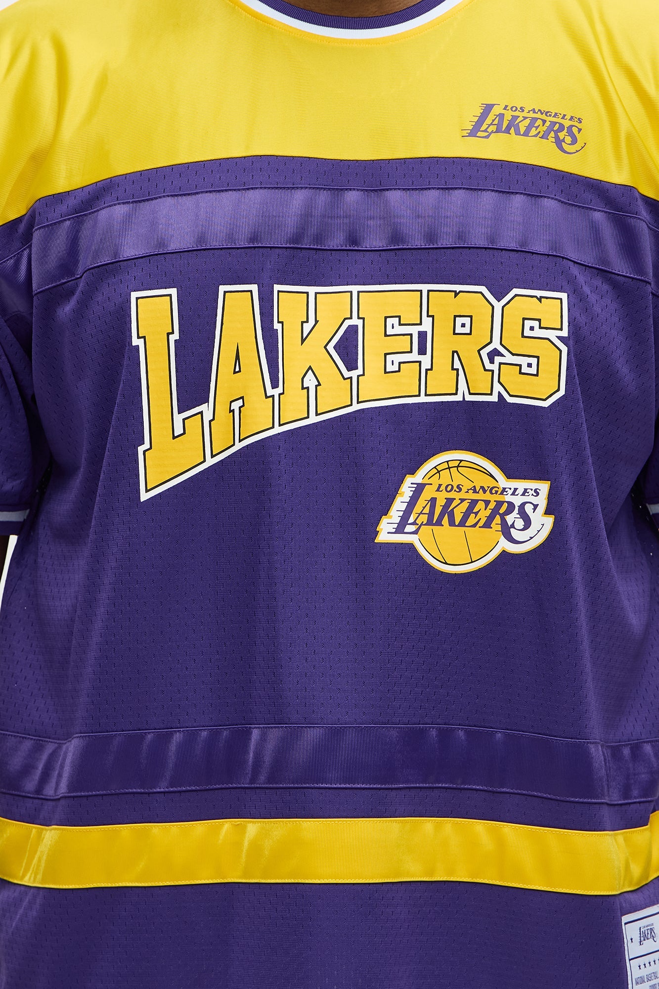 Lakers Regular Fit Basketball Tee - Purple
