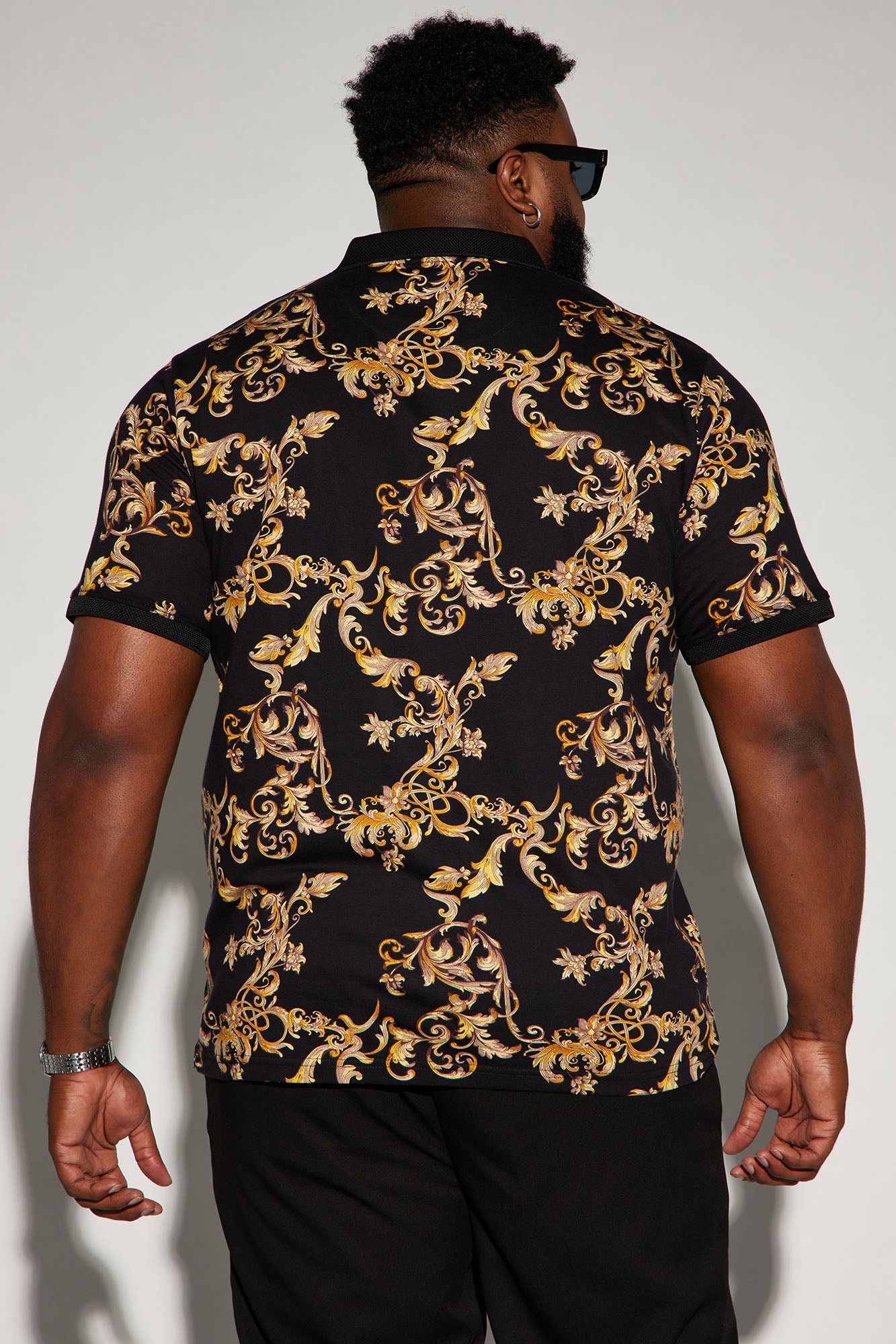 Ace Short Sleeve Polo - Black