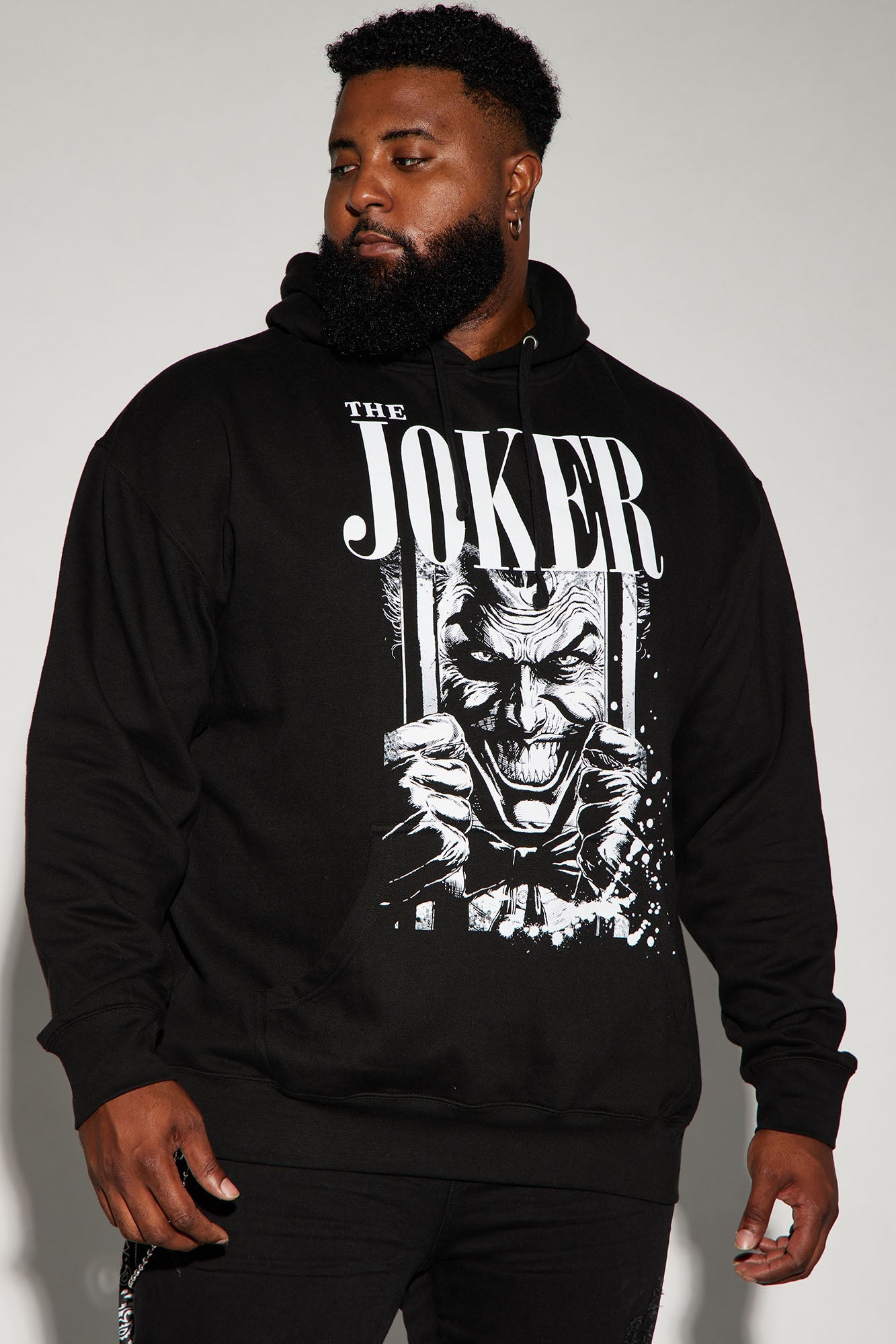 The Joker Contained Hoodie - Black