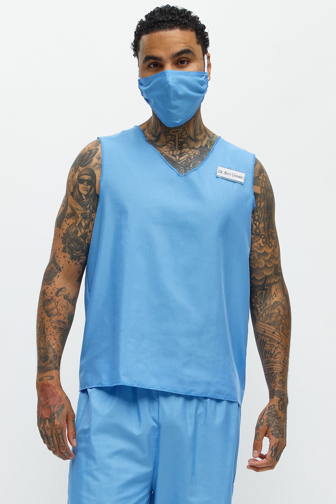 Dr.Ben Dover″ Costume Set - Blue